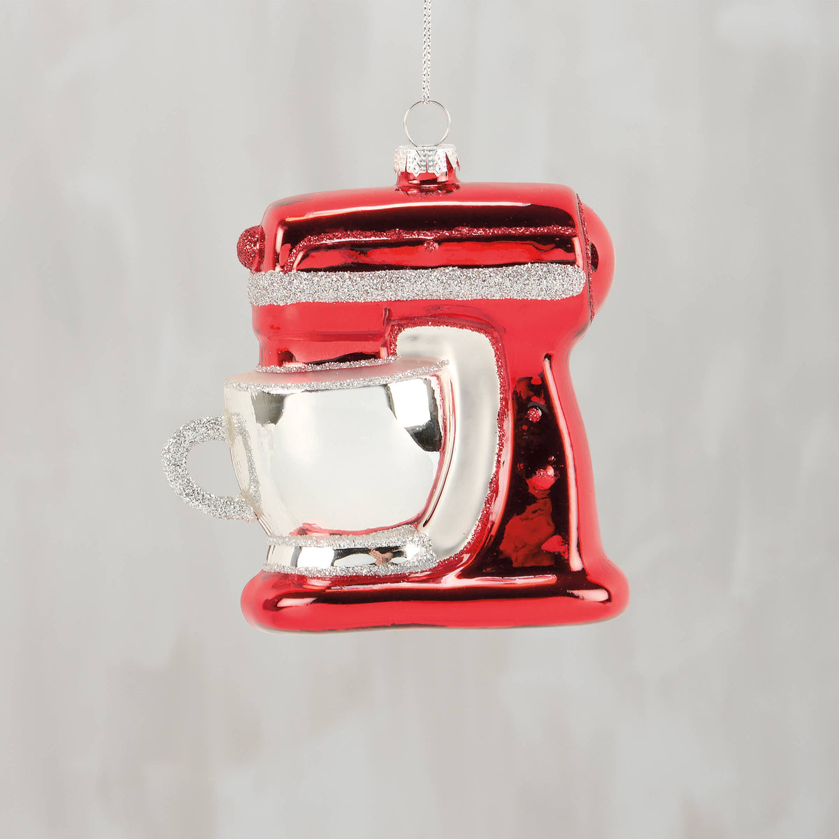 Stand Mixer Glass Ornament - Primitives by Kathy