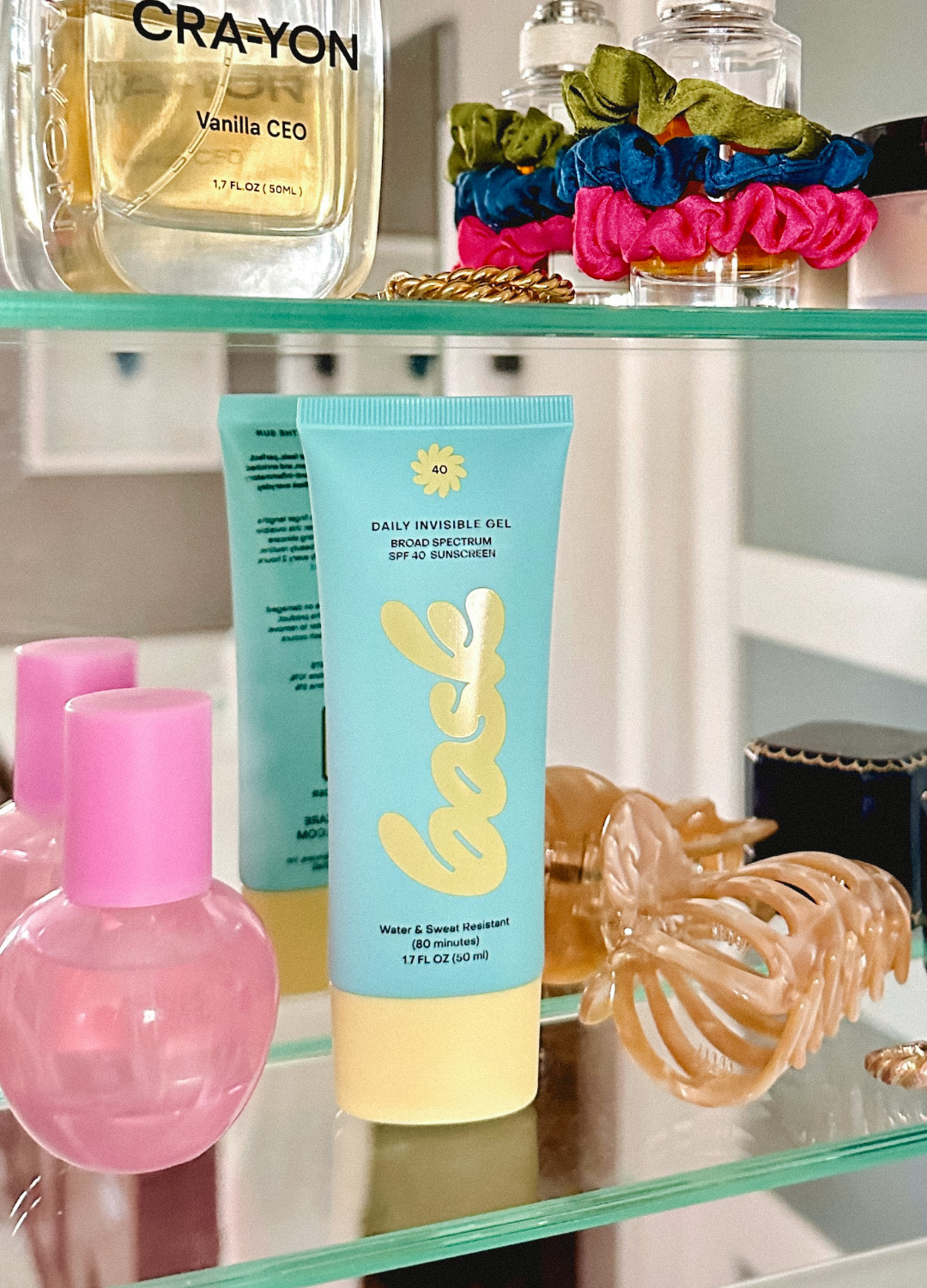 Bask gel SPF 40 Daily Invisible Gel Face Sunscreen