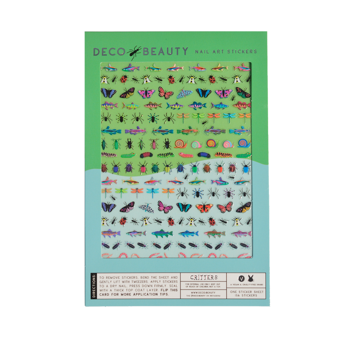 CRITTERS Deco Beauty - Nail Art Stickers