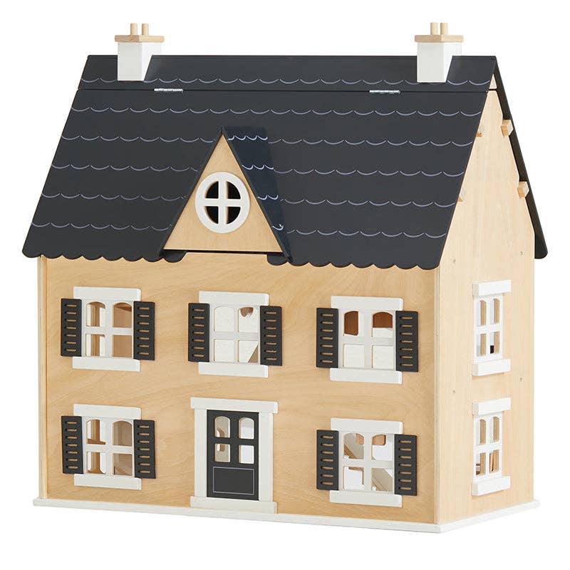 Large Wooden Dollhouse - Wonder & Wise by Asweets