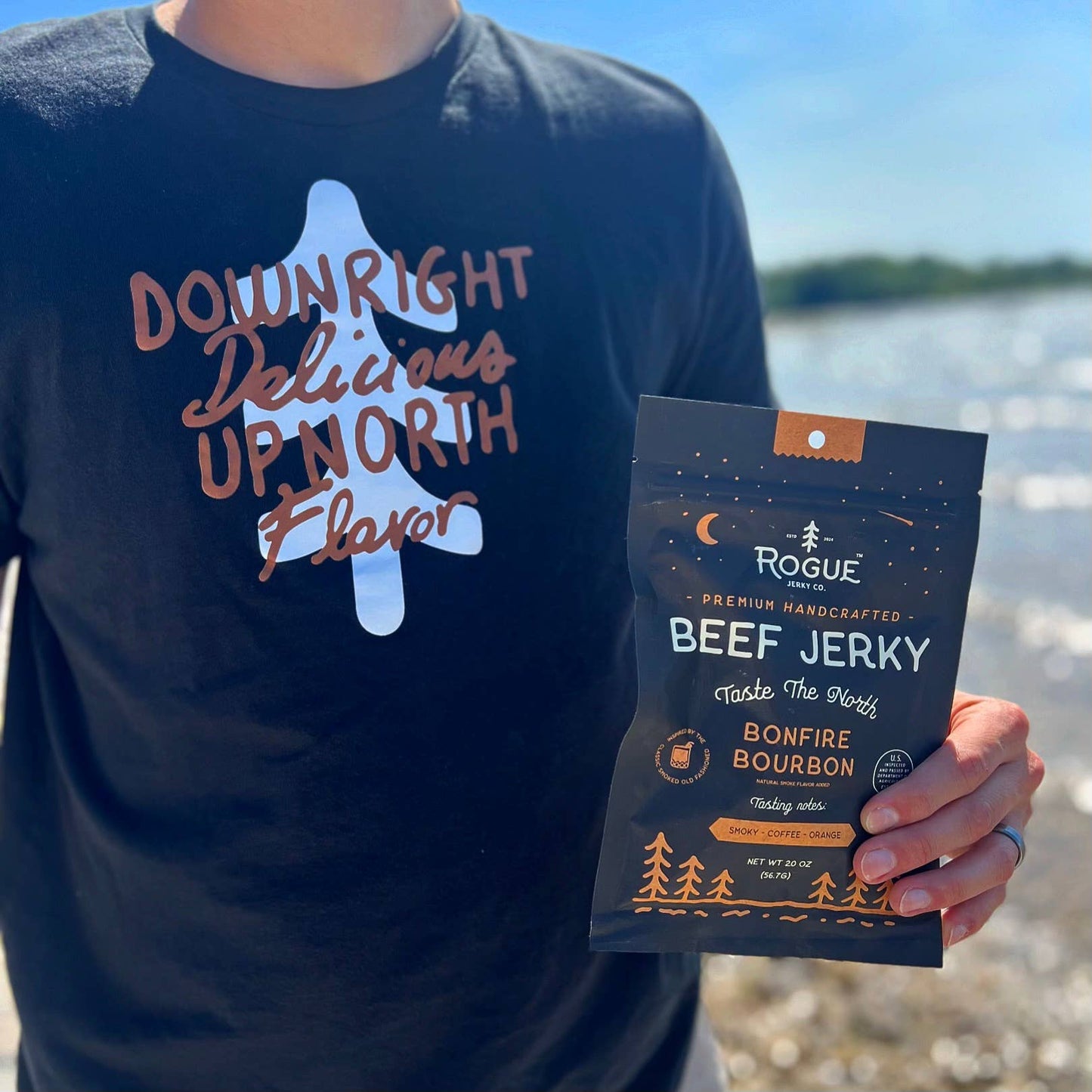 Bonfire Bourbon Beef Jerky - Rogue Jerky Co.