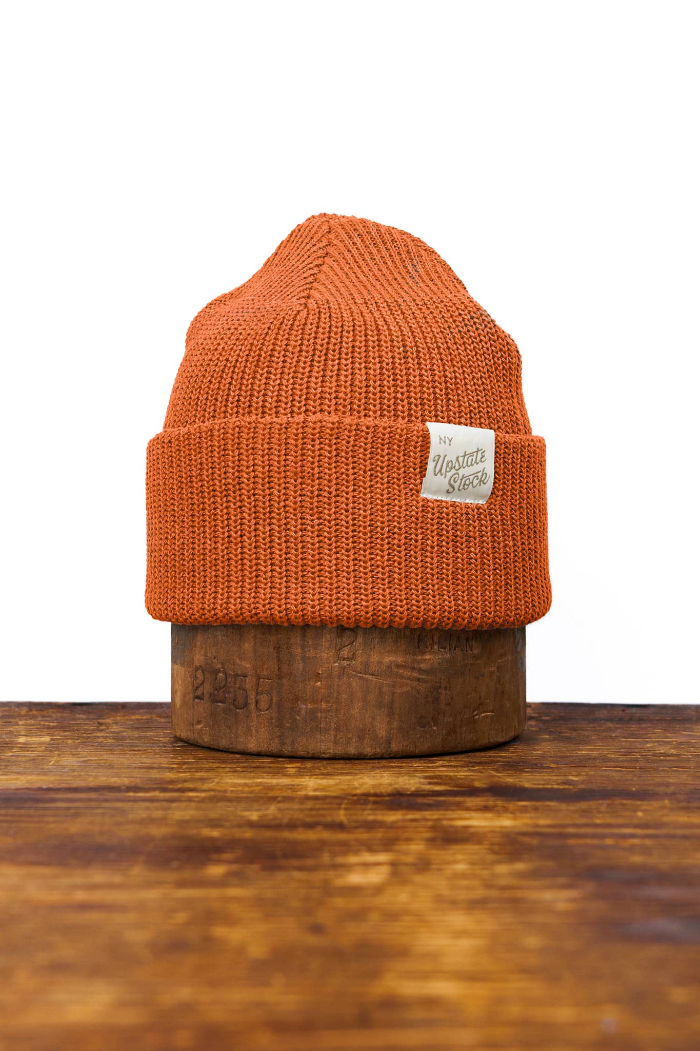 Burnt Orange Beanie - Upstate Stock