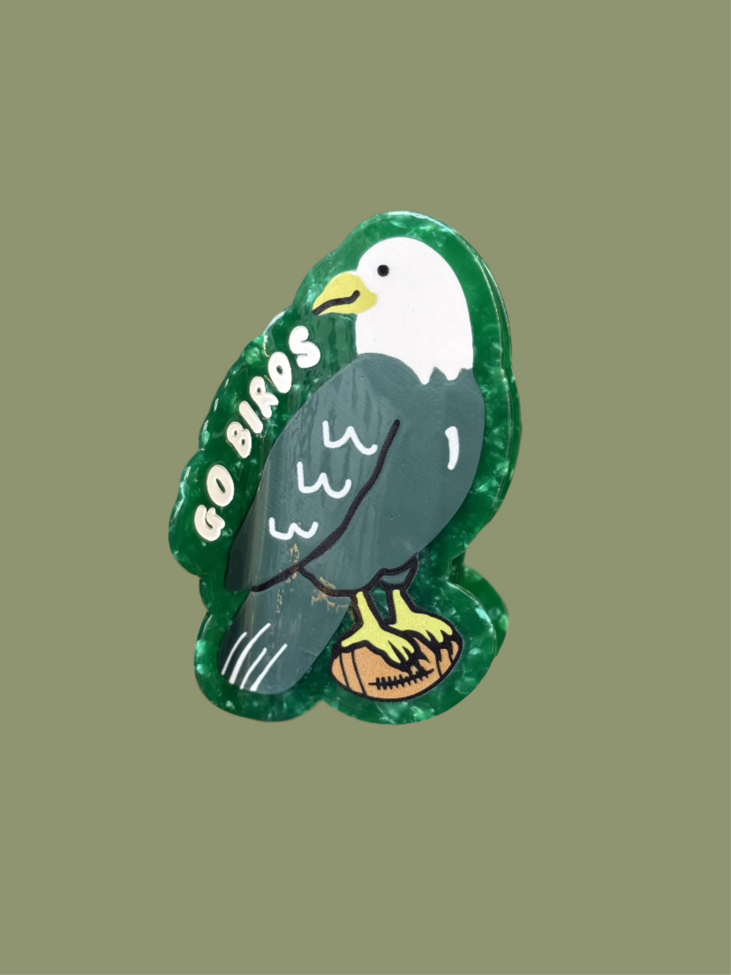 Go Birds Hair Claw Clip - dainty studios