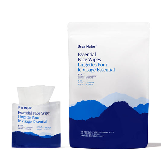 Essential Face Wipes 20 ct Ursa Major