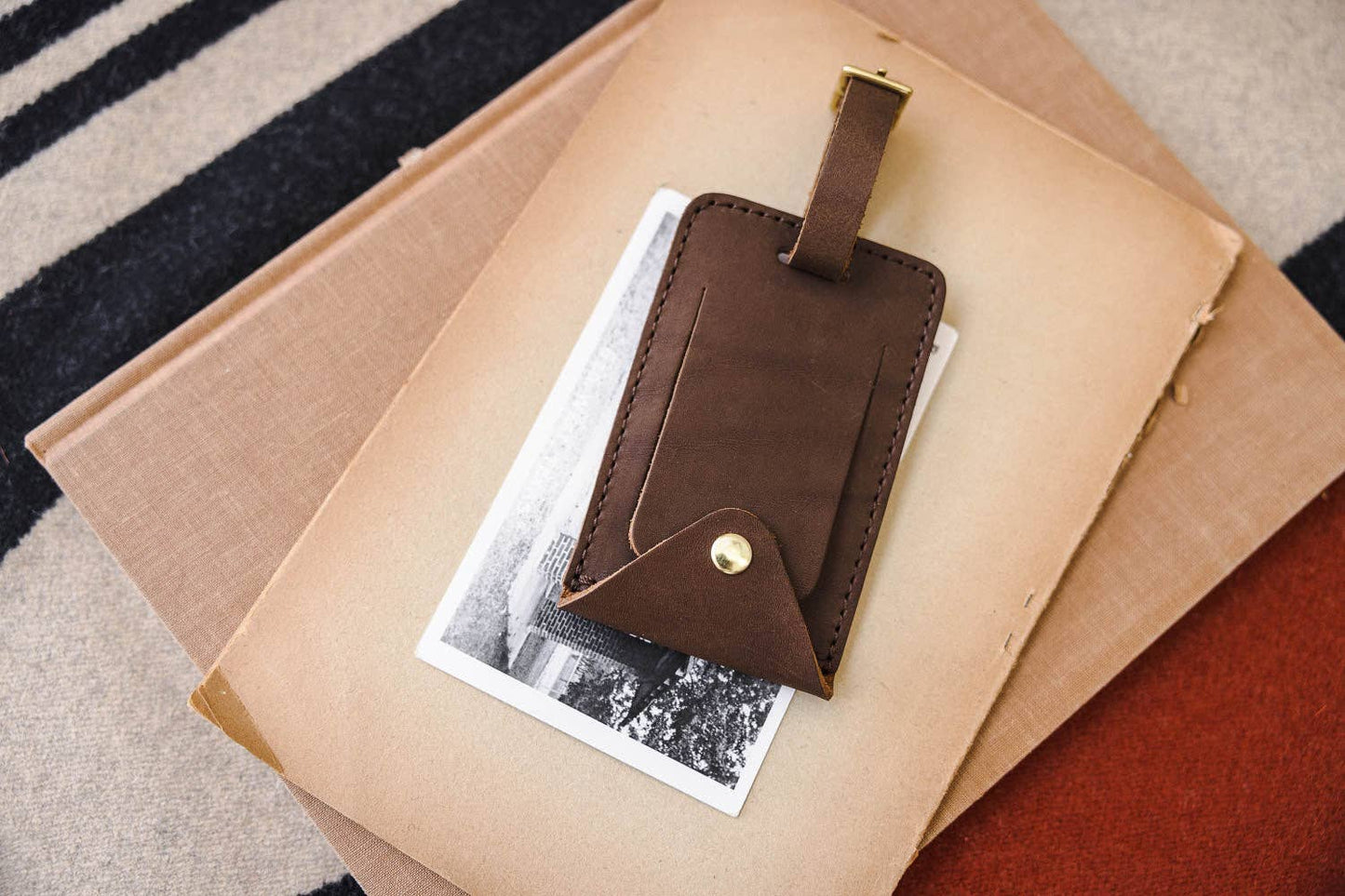 WP Standard - Leather Luggage Tag